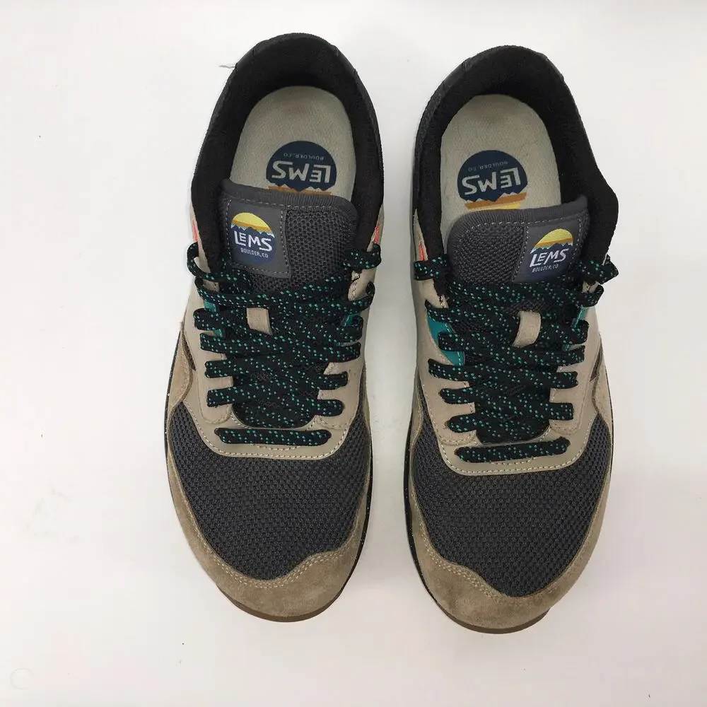 LEMS Trailhead Mens Hiking Sneaker 9 D Desert Khaki Outdoor Minimalist READ - Picture 3 of 12